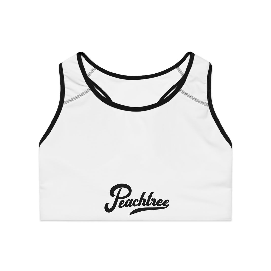 Peachtree Sports Bra - Stylish Athletic Crop, Yoga Top, Fitness Wear.