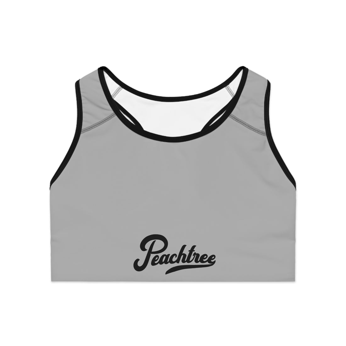 Peachtree Sports Bra - Stylish Athletic Crop, Yoga Top, Fitness Wear.