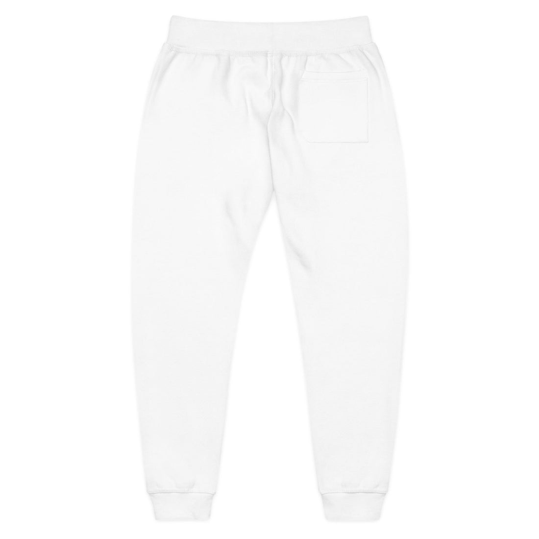 Unisex Fleece Sweatpants - Cozy Embroidered Loungewear, Relaxing Athleisure Wear, Casual Comfort