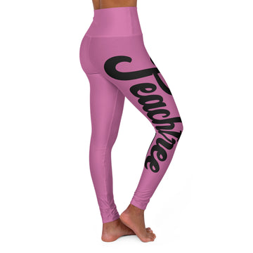 Chic High Waisted Yoga Leggings, Comfortable Workout Wear, Yoga Pants