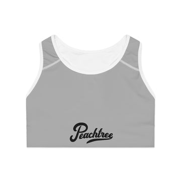 Peachtree Sports Bra - Stylish Athletic Crop, Yoga Top, Fitness Wear.