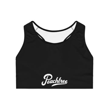 Peachtree Sports Bra - Stylish Athletic Crop, Yoga Top, Fitness Wear.