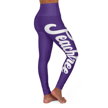 Chic High Waisted Yoga Leggings, Comfortable Workout Wear, Yoga Pants