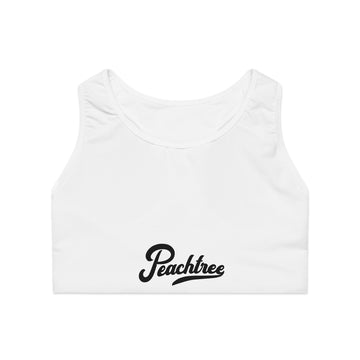 Peachtree Sports Bra - Stylish Athletic Crop, Yoga Top, Fitness Wear.