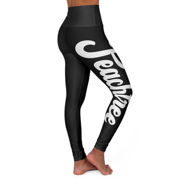 Chic High Waisted Yoga Leggings, Comfortable Workout Wear, Yoga Pants
