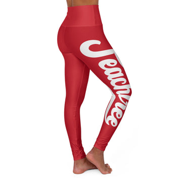 Chic High Waisted Yoga Leggings, Comfortable Workout Wear, Yoga Pants